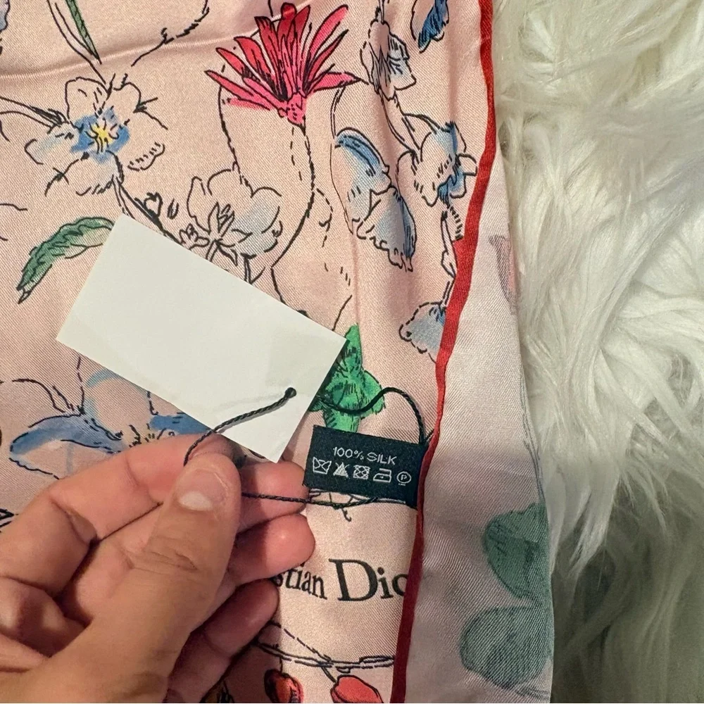 Dior Florilegio 90 Square Scarf 35x35 ‼️LAST ONE LEFT